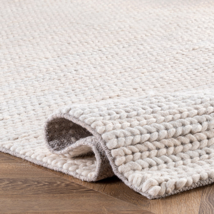 Hand Woven, Cable Knit, Chunky, Wool Area Rug. Available in Multiple S –  lavandlira