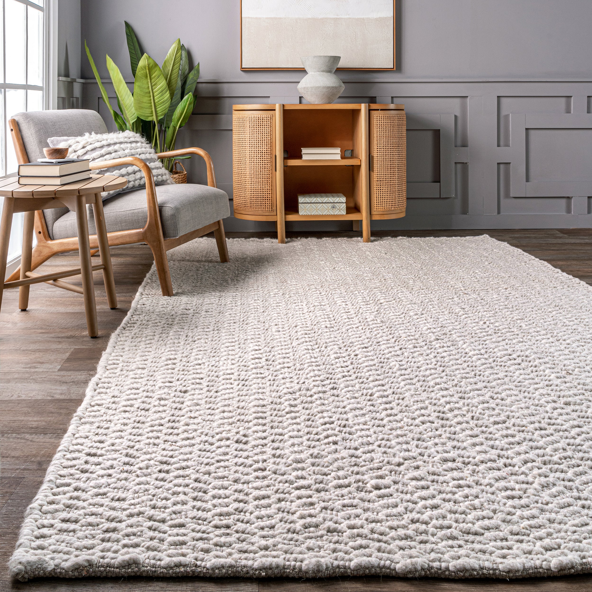 Glendora Hand Woven Chevron Area Rug — nuLOOM