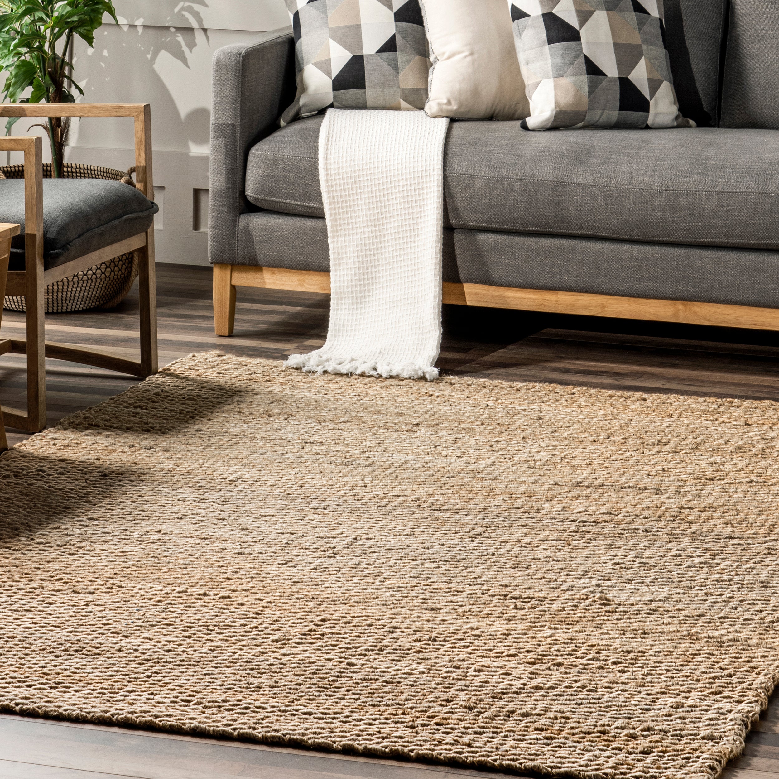 Hailey Hand Woven Jute Area Rug — nuLOOM