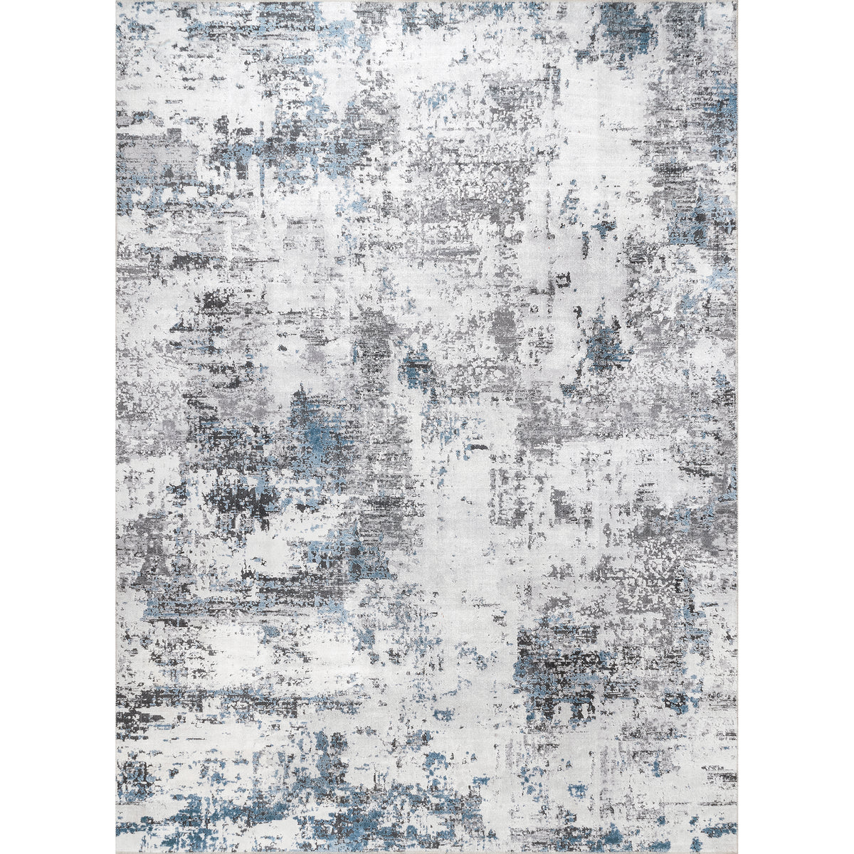 nuLOOM 9 x 12 Rectangular Recycled Synthetic Fiber Non-Slip Rug