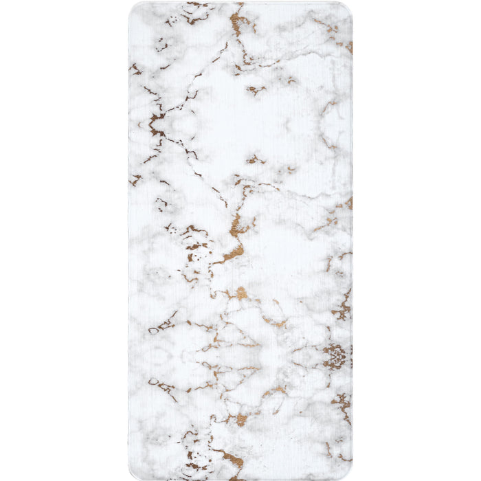 Modern Marble Anti Fatigue Kitchen or Laundry Room Comfort Mat — nuLOOM