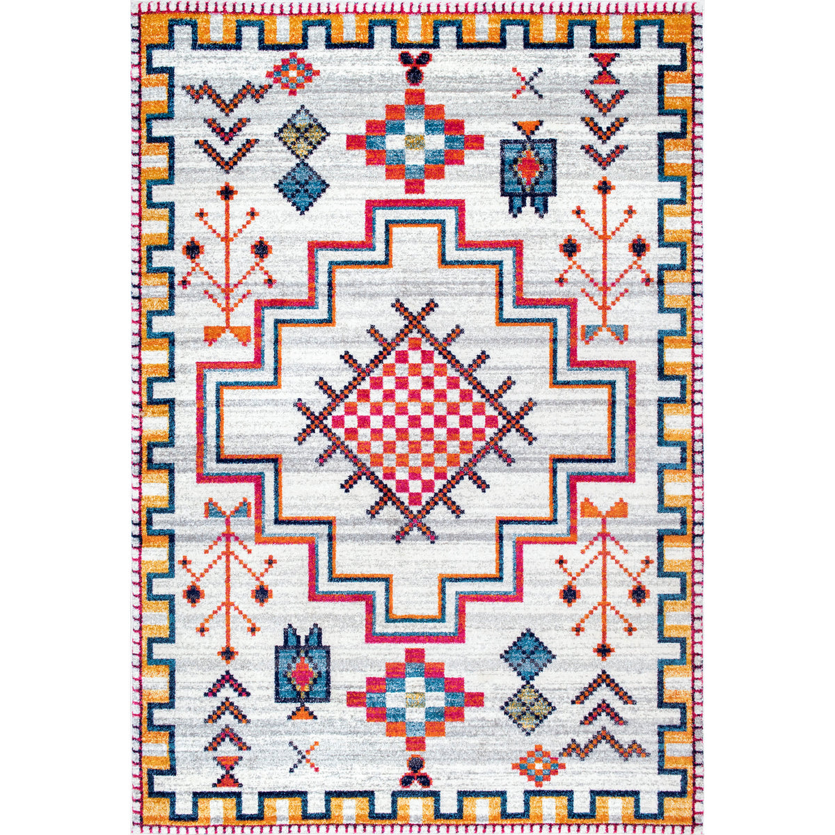 Richelle Tribal Medallion Area Rug — nuLOOM