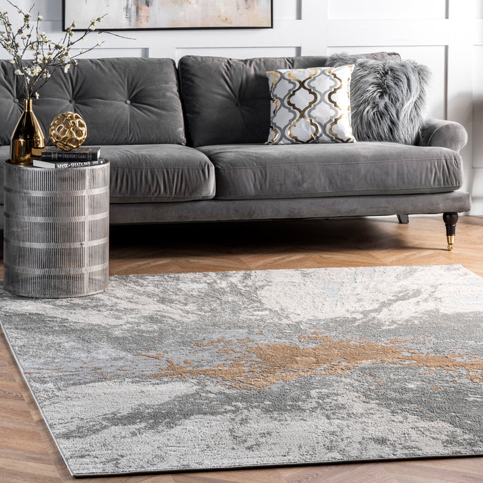 Cyn Contemporary Abstract Area Rug — nuLOOM