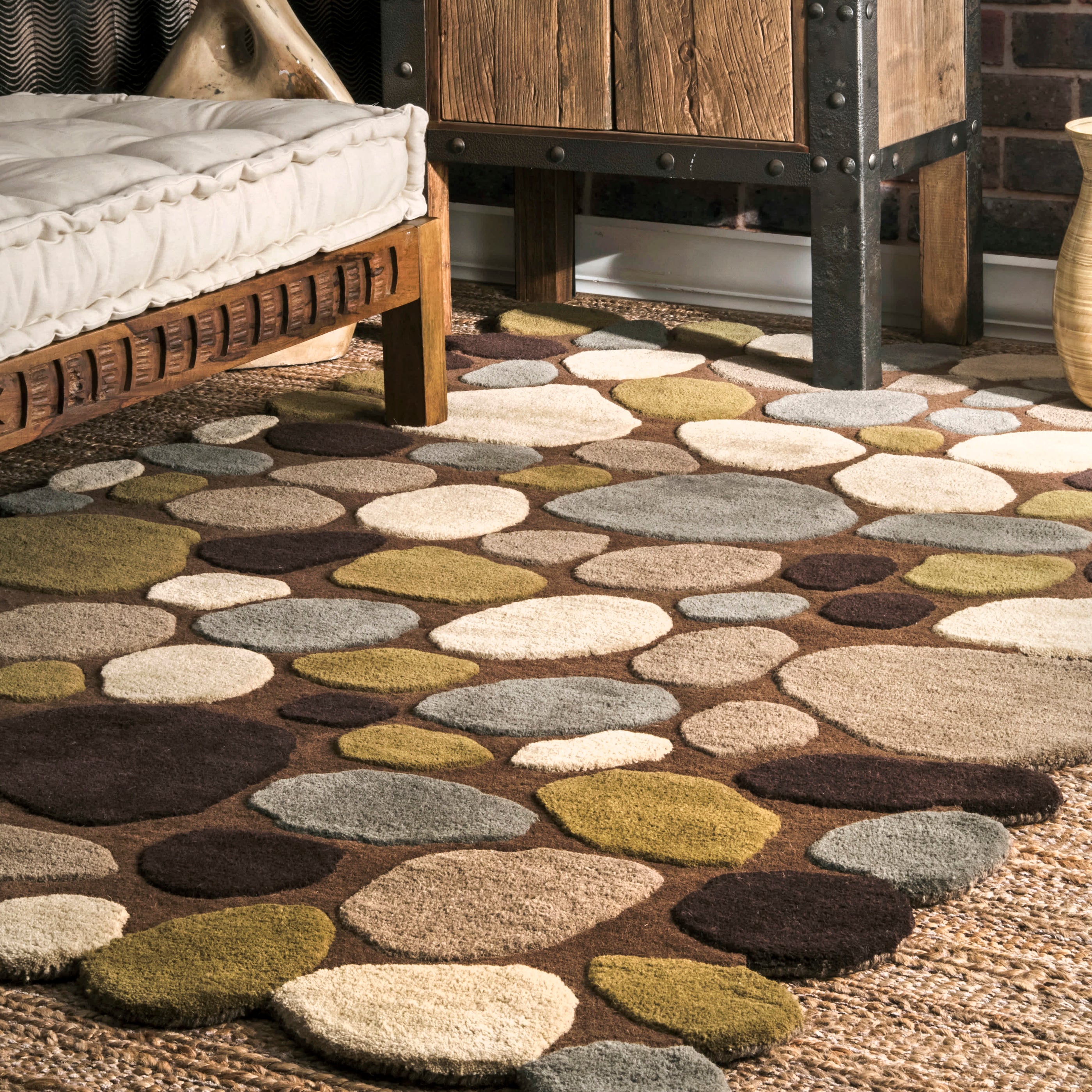 Hand Tufted Pebbles Area Rug — NuLOOM